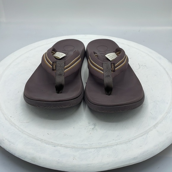 Chacos Women's Chillos Sadie Sparrow Flip Flop Slip On, Size 7 - Picture 2 of 9